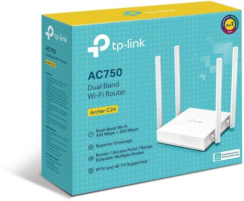 ROUTER TP-LINK Archer C24 AC750 TP-LINK