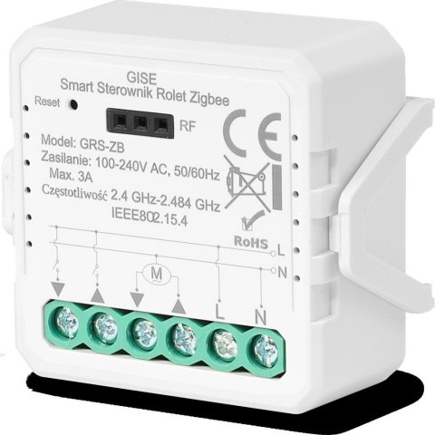 GISE Smart Sterownik roletowy Zigbee | Tuya | GRS-ZB GISE