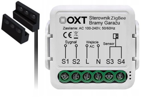 Moduł OXT z sensorem do silnika bramy garażu ZigBee TUYA T250G OXT