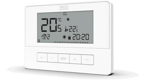 Przewodowy regulator pokojowy biały T-4.1 Tech sterowniki TECH STEROWNIKI