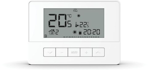 Przewodowy regulator pokojowy biały T-4.1 Tech sterowniki TECH STEROWNIKI