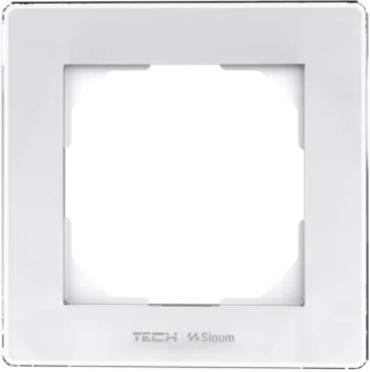 Ramka pojedyncza biała FG-01 Tech Sterowniki TECH STEROWNIKI