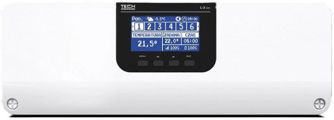Sterownik zaworów termostatycznych L-X Tech Sterowniki, przewodowo-bezprzewodowy z wbudowanym moduł TECH STEROWNIKI