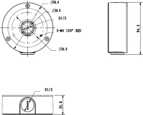 UCHWYT DAHUA PFA134 DAHUA