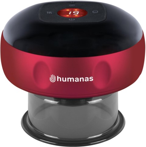 Bańka chińska elektroniczna Humanas BB01 - czerwona HUMANAS