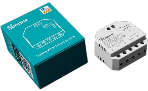 Inteligentny przełącznik Sonoff Dual R3 Lite 2-kanałowy roletowy 10A WiFi SONOFF