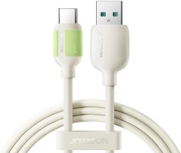 Kabel Joyroom S-A53 3A USB-A - USB-C z fluorescencyjną końcówką 1,2 m - beżowy JOYROOM