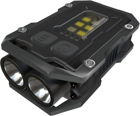 Latarka LED Newell EDC Nyks Solid - czarna NEWELL