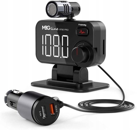 Transmiter samochodowy MBG line BT92 PRO MBG