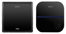 DZWONEK BEZPRZEWODOWY ''EURA'' WDP-84H2 ''BLUES'' bezbateryjny CZARNY EURA