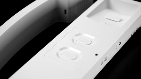 Domofon EURA ADP-24A3 biały 2 żyłowy EURA