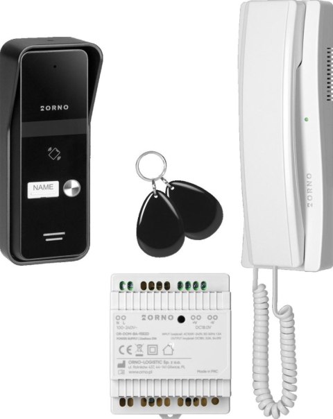 Domofon ORNO OR-DOM-BA-935ZD/W 2-żyłowy ORNO