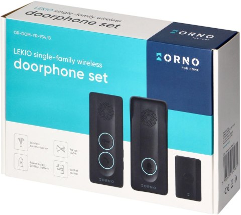 Domofon bezprzewodowy ORNO OR-DOM-YR-934/B ORNO