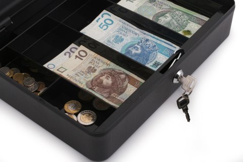 Kasetka metalowa RED EAGLE BOX-300 na pieniądze RED EAGLE