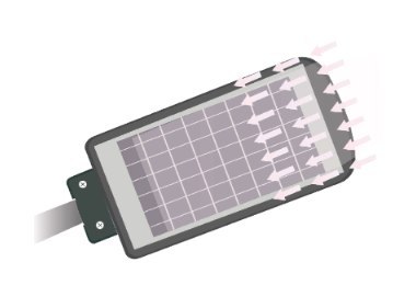 Lampa solarna VOLT POLSKA JOCKER 120 + panel 12W + 12.000mAh + pilot VOLT POLSKA