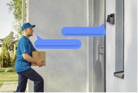 Wideodomofon Ezviz EP3x (3MP+2MP) zasilany bateriami z panelem słonecznym EZVIZ