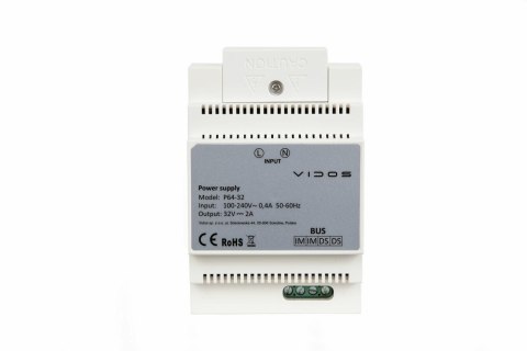 Zasilacz VIDOS 2IP P64-32 VIDOS
