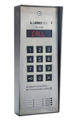 Laskomex CD-2600R audio z czytnikiem kluczy RFID LASKOMEX