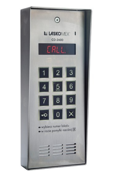 Laskomex CD-2600R audio z czytnikiem kluczy RFID LASKOMEX