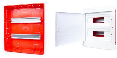 Rozdzielnica podtynkowa 24 modułowa (2x12) Adelid RM-PT-24P ADELID