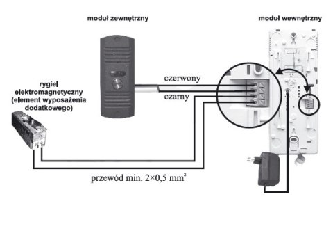 DOMOFON EURA ADP-42A3 (RL-3203M); 8298 EURA