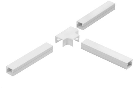 Osprzęt do listew elektroinstalacyjnych, trójnik BIAŁY LO 35x18 (1szt.) STASIŃSKI SP. Z O.O.