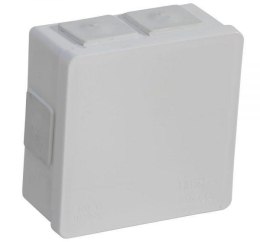 Puszka natynkowa pusta 6 wlotów VIPLAST VP-02 klik BIAŁA IP55 86x86x40mm 002-01 VIPLAST