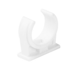 Uchwyt do rur elektroinstalacyjnych półotwarty BIAŁY U-20 (1szt.) STASIŃSKI SP. Z O.O.