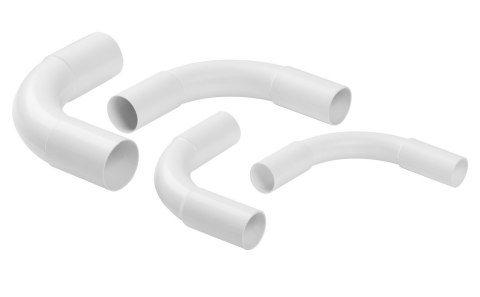 Złączka do rur elektroinstalacyjnych sztywna, kątowa BIAŁY ZKL-32 (PACZKA 50szt.) STASIŃSKI SP. Z O.O.