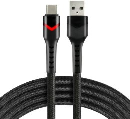 KABEL USB-A / USB-C RGB LED everActive CBB-1CBR 100cm 3A EVERACTIVE