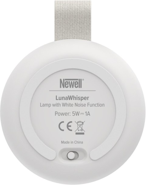 Lampka nocna LED Newell LunaWhisper z funkcją białego szumu NEWELL