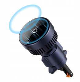 UCHWYT SAMOCHODOWY ŁADOWARKA INDUKCYJNA Baseus MagPro BS-CW04 Qi 2.0 15W MagSafe NA KRATKĘ CZARNY BASEUS