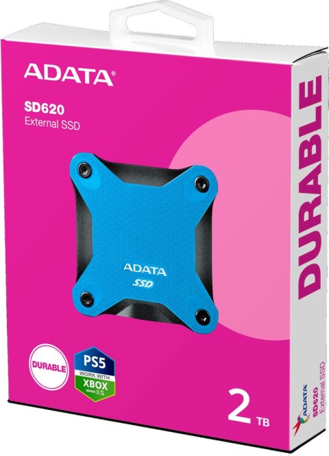 Dysk Zewnętrzny SSD Adata SD620 2TB niebieski ADATA
