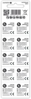 Bateria AG13 / G13 / LR44 / LR1154 everActive 1,5V (blister 10 szt.) EVERACTIVE