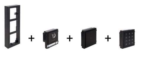 Stacja bramowa VIDOS ONE z czytnikiem zbliżeniowym i szyfratorem VIDOS