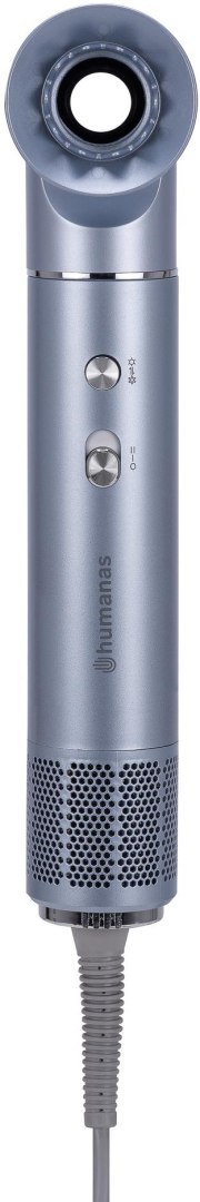 Suszarka do włosów z funkcją jonizowania Humanas AirTouch HD-AT05 - srebrna HUMANAS