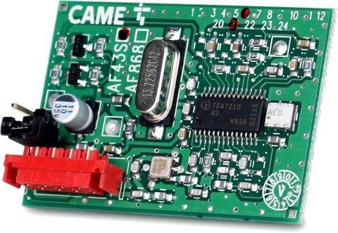 Zestaw CAME BX PLUS TOP do 400kg bram przesuwnych CAME