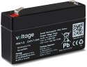 Akumulator AGM Voltage 6V 1,2Ah VE6-1.2 (Żywotność 6-9 lat) VOLTAGE
