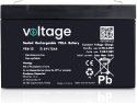 Akumulator AGM Voltage 6V 12Ah VE6-12 (Żywotność 6-9 lat) VOLTAGE