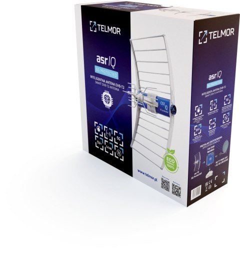 Antena szerokopasmowa Telkom-Telmor DVB-T/T2 ASR IQ 2023 z ZZA7 5G Protected UHF TELMOR