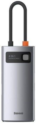 Hub USB Baseus Metal Gleam 4w1 BASEUS