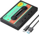 Obudowa dysku Orico 2580C3-V1-BK-EP SATA 2,5" USB-C 6Gbps kaseta ORICO