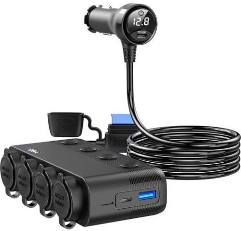 Rozdzielacz gniazda zapalniczki MBG Line HS75AD MBG