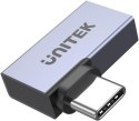 Unitek Adapter USB-C na USB-C kątowy płaski 40Gbps UNITEK