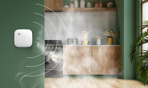 Zestaw czujników WIFI FIRESCO czujnik czadu+czujnik dymu+czujnik gazu FIRESCO