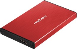 Zewnętrzna obudowa dysku Natec Rhino Go SATA 2.5cala USB 3.0 Czerwony NATEC