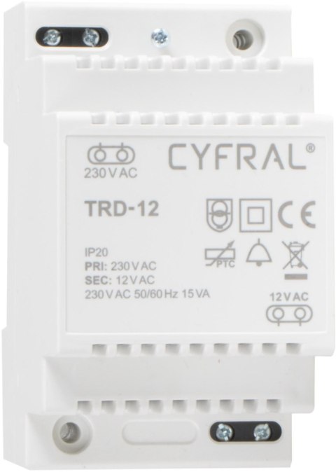 DOMOFON CYFRAL COSMO 1-LOKATORSKI KASETA CZARNA/UNIFON CZARNY CYFRAL