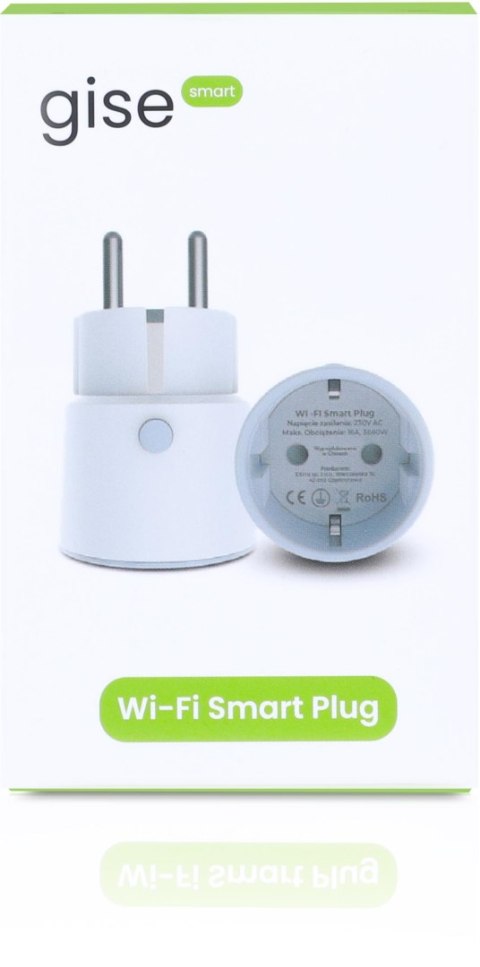 GISE Smart Inteligentne gniazdko WiFi | Tuya | SP-02 GISE
