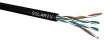 KABEL SKRĘTKA SOLARIX CAT.5E U/UTP UV Fca 305m SXKD-5E-UTP-PE SOLARIX