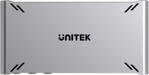 Przełącznik KVM Unitek USB-C 10Gbps z HDMI i transferem plików między systemami UNITEK